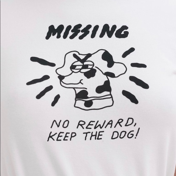 Lazy Oaf - No Reward Fitted Tee (New with Tag) - Picture 2 of 4